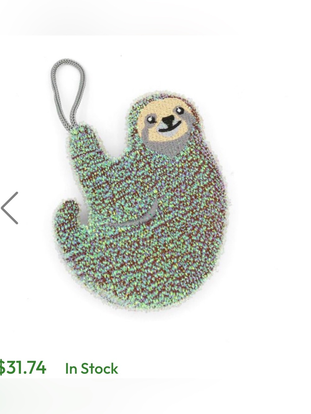 Kikkerland Sloth Scratch FREE 3 Dish Sponges
